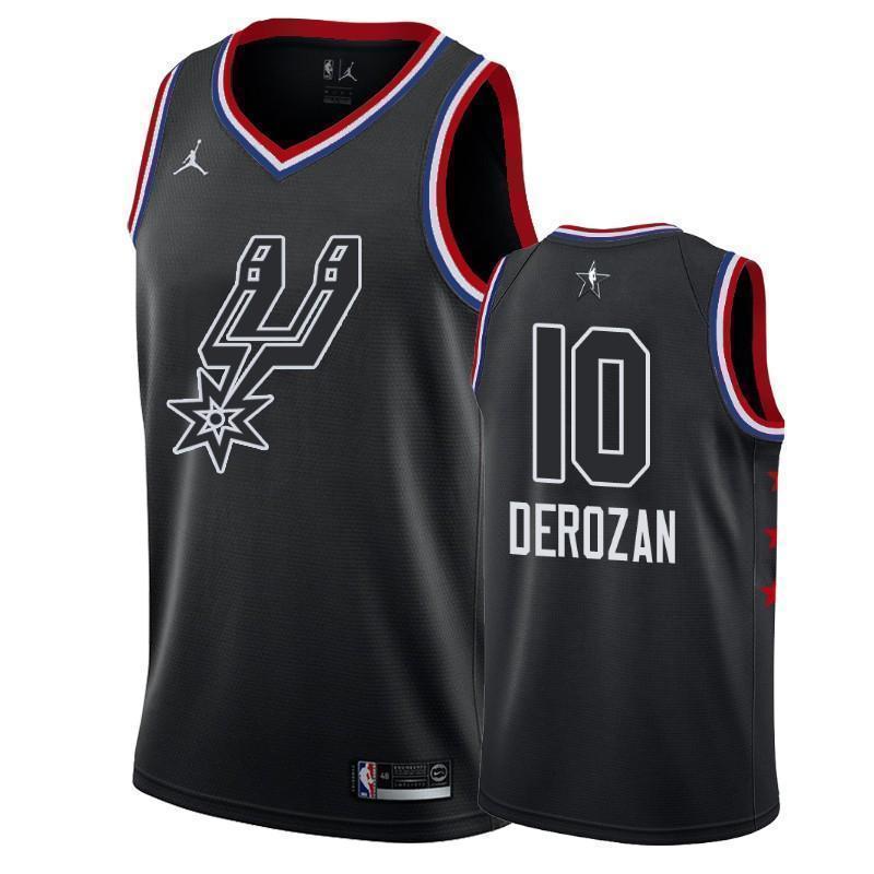 San Antonio Spurs #10 DeMar DeRozan 2019 ALL STAR Swingman Jersey