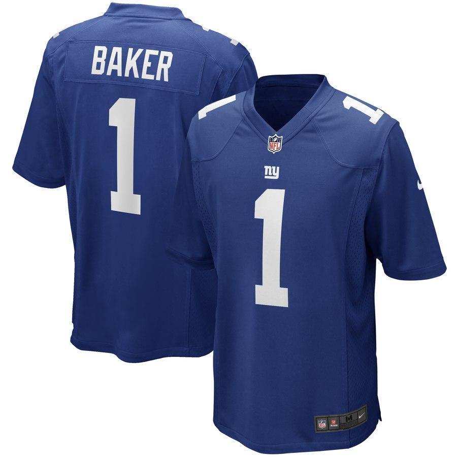 Deandre Baker New York Giants 2019 Draft First Round Pick Game Jersey - Blue