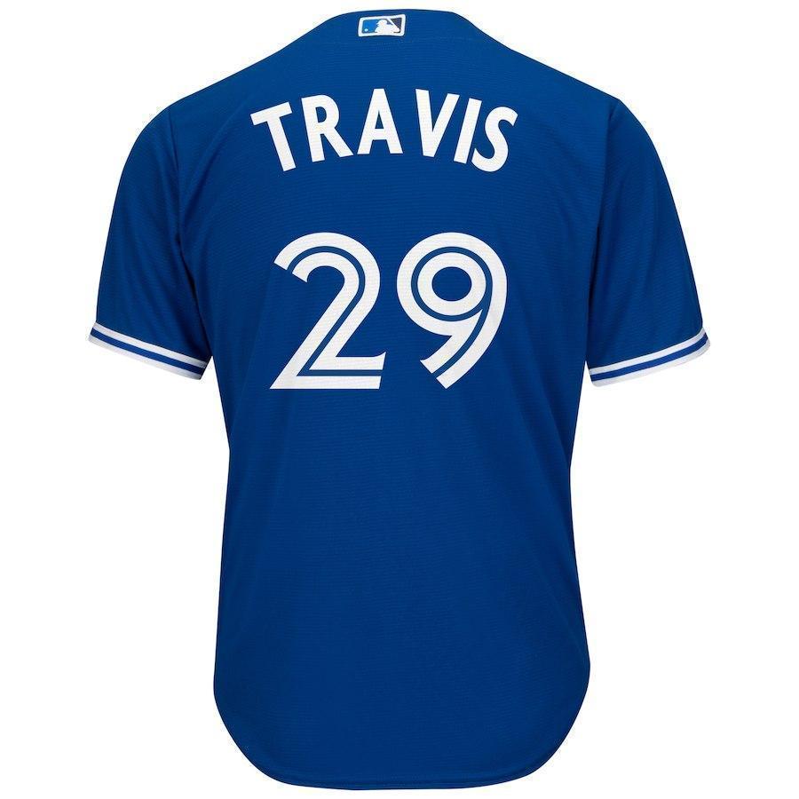 Devon Travis Toronto Blue Jays Baseball Player Jersey