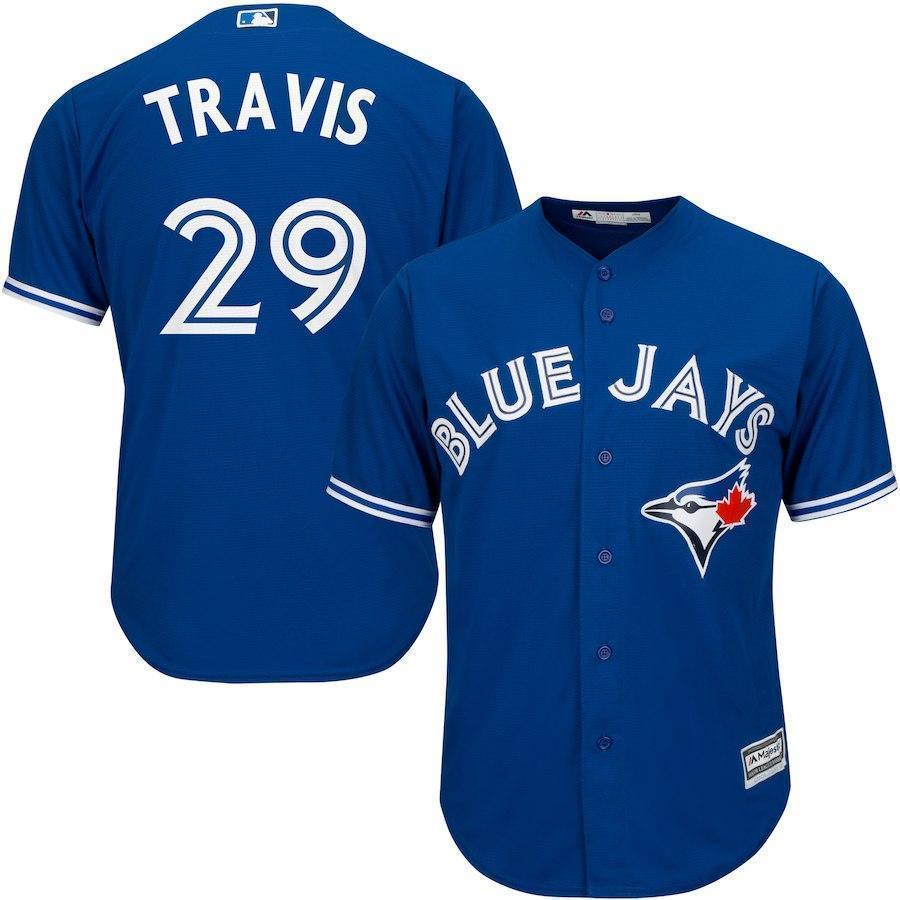 Devon Travis Toronto Blue Jays Baseball Player Jersey