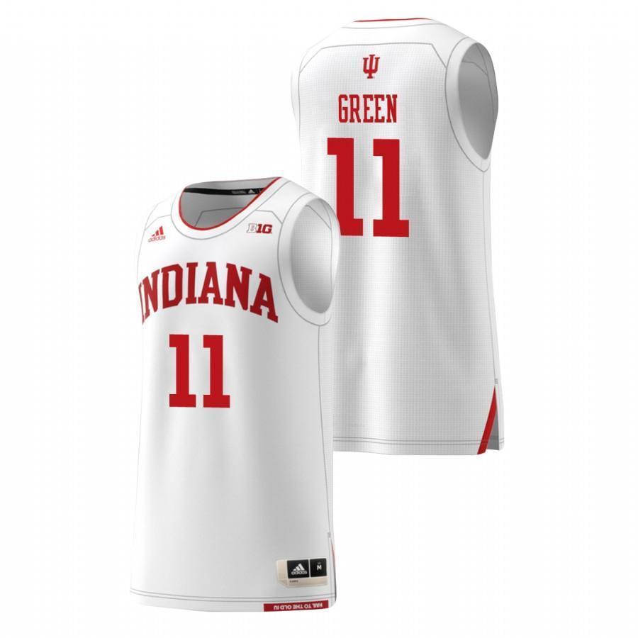 Devonte Green Indiana Hoosiers Basketball Jersey - White
