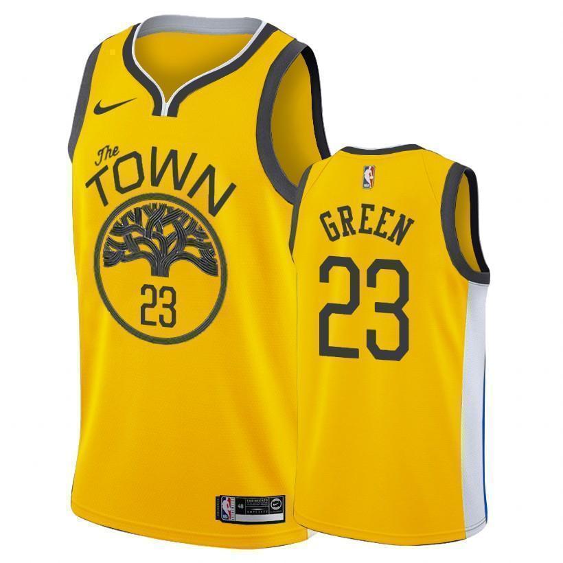 Golden State Warriors #23 Draymond Green 2018/19 Earned Edition Swingman Jersey