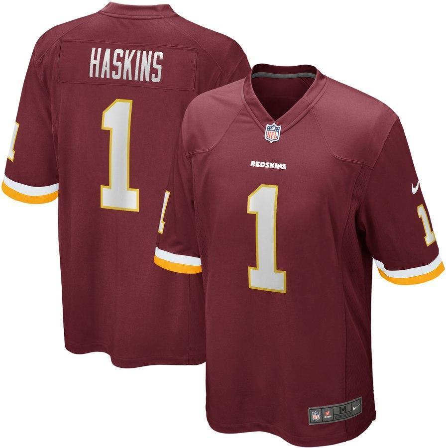 Dwayne Haskins Washington Redskins 2019 Draft First Round Pick Game Jersey - Burgundy