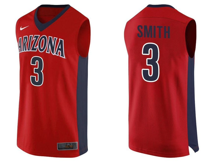 Dylan Smith Arizona Wildcats Basketball Jersey - Crimson