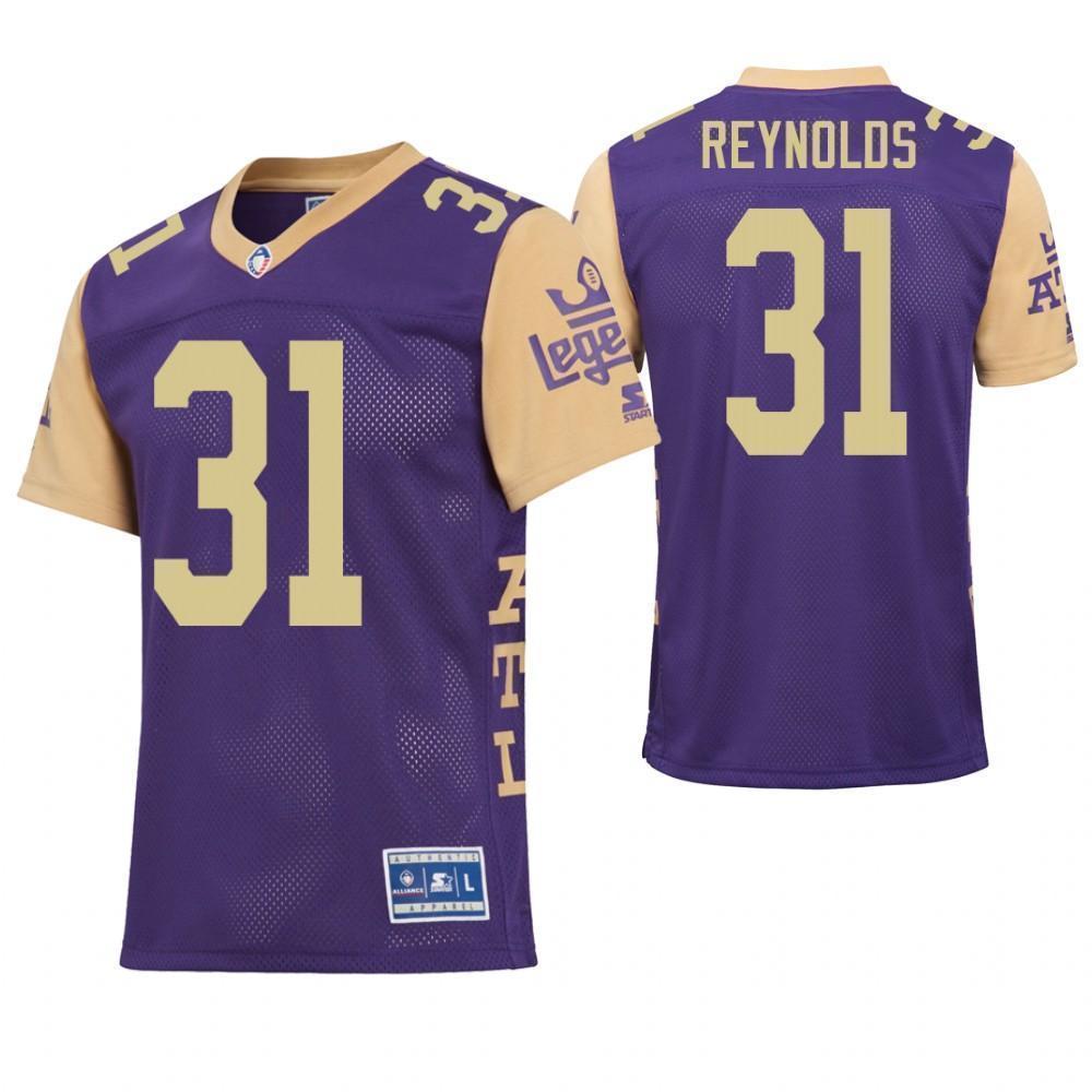 Ed Reynolds Atlanta Legends Game Jersey