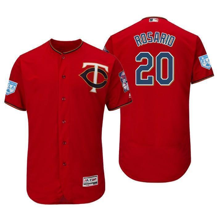 Eddie Rosario Minnesota Twins 2019 Spring Training Baseball Player Jersey