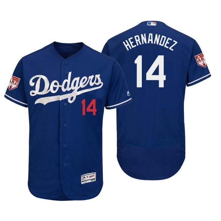 Enrique Hernandez Los Angeles Dodgers 2019 Spring Training Baseball Player Jersey