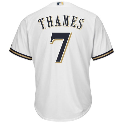 Eric Thames Milwaukee Brewers Baseball Player Jersey