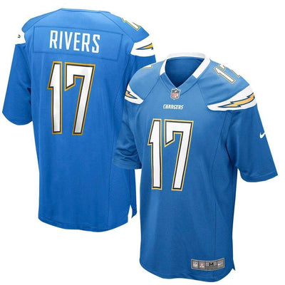 Philip Rivers 17 Los Angeles Chargers Powder Alternate Game Jersey