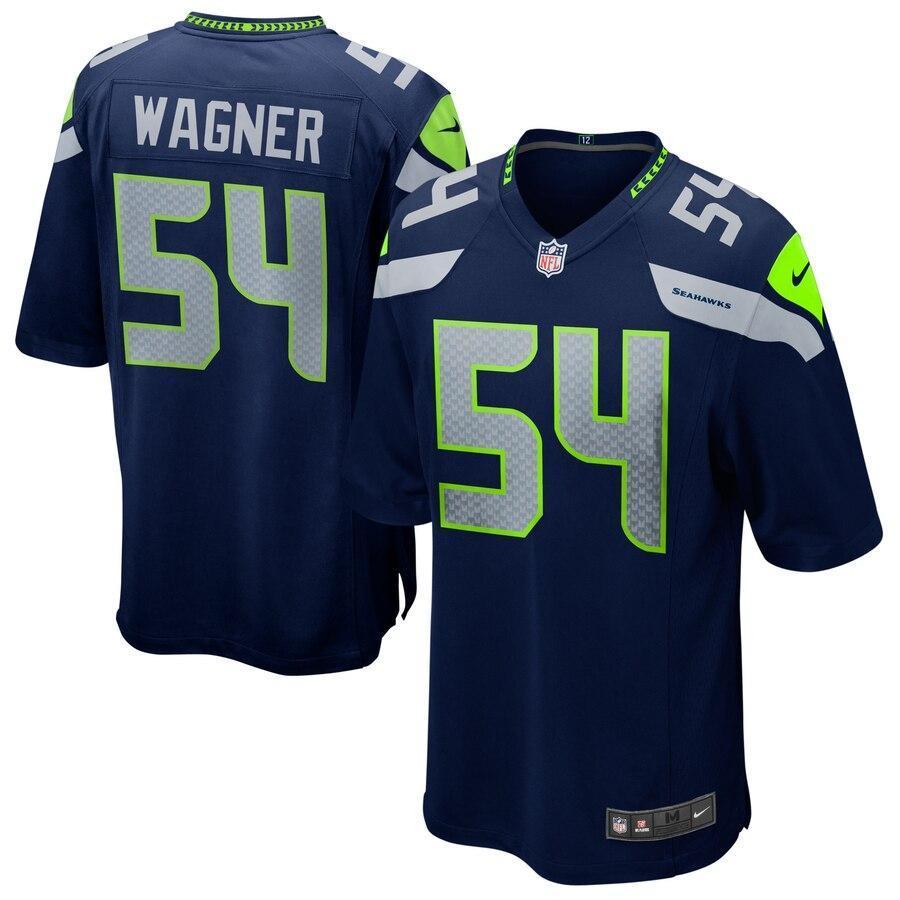 Bobby Wagner 54 Seattle Seahawks White Game Jersey