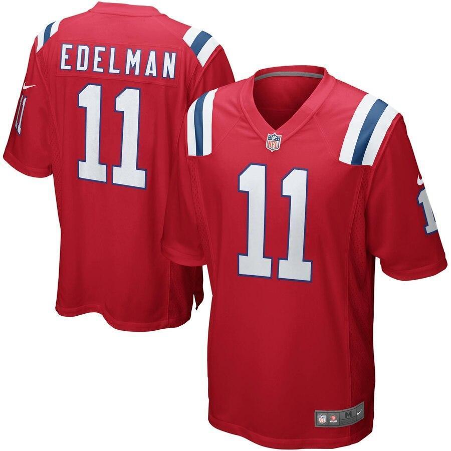 Julian Edelman 11 New England Patriots Game Jersey