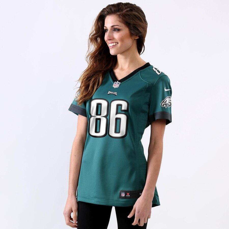 Zach Ertz 86 Philadelphia Eagles Women's Game Jersey