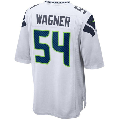 Bobby Wagner 54 Seattle Seahawks White Game Jersey