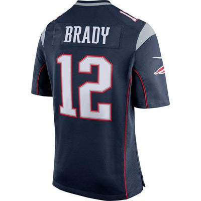 Tom Brady 12 New England Patriots Game Jersey