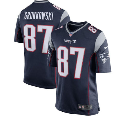Rob Gronkowski 87 New England Patriots Alternate Game Jersey