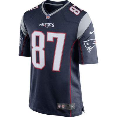 Rob Gronkowski 87 New England Patriots Alternate Game Jersey