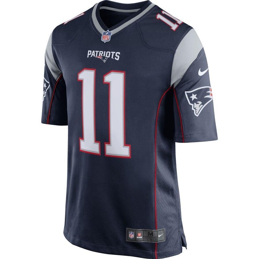 Julian Edelman 11 New England Patriots Game Jersey