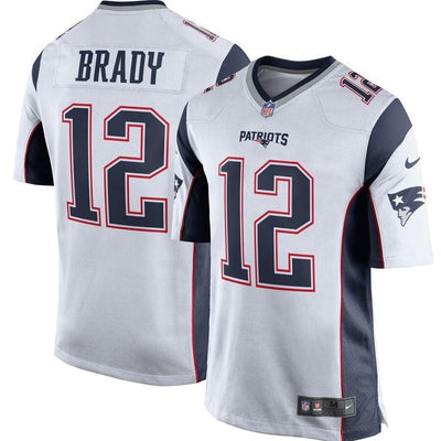 Tom Brady 12 New England Patriots Game Jersey