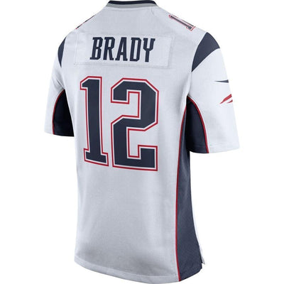 Tom Brady 12 New England Patriots Game Jersey