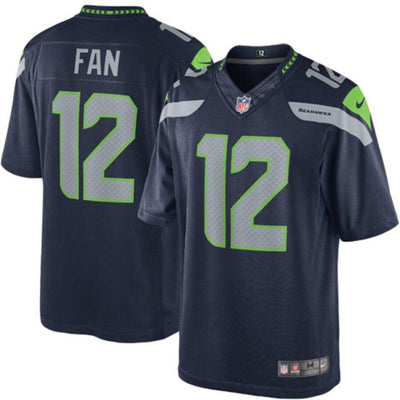 12s Seattle Seahawks College Team Color Limited Jersey