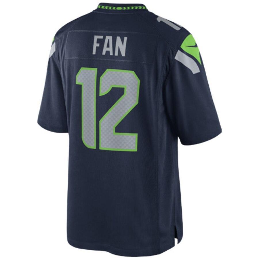 12s Seattle Seahawks College Team Color Limited Jersey