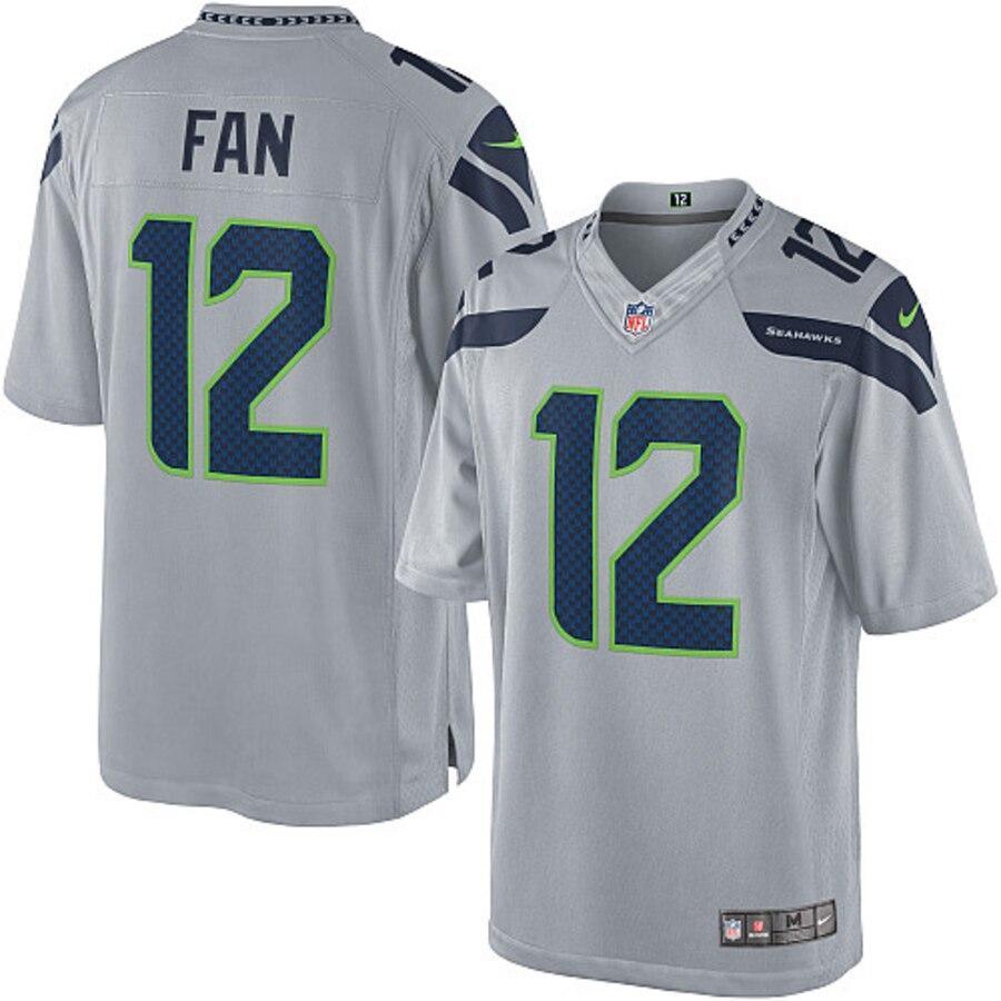 12s Seattle Seahawks College Team Color Limited Jersey
