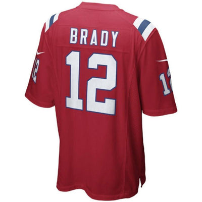 Tom Brady 12 New England Patriots Game Jersey
