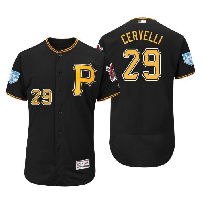 Francisco Cervelli Pittsburgh Pirates 2019 Spring Training Baseball Player Jersey
