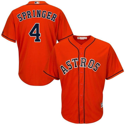 George Springer Houston Astros Baseball Player Jersey