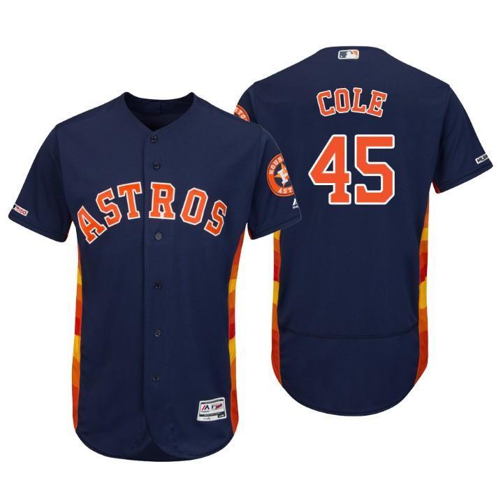 Gerrit Cole Houston Astros 150th Anniversary Baseball Jersey - Navy