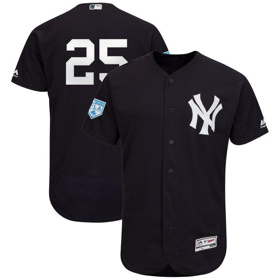 Gleyber Torres New York Yankees 2019 Spring Training Baseball Player Jersey