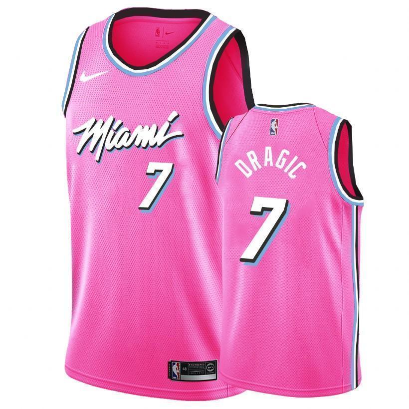 Miami Heat #7 Goran Dragic 2018/19 Earned Edition Swingman Jersey