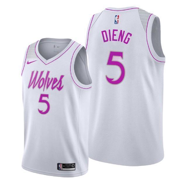 Minnesota Timberwolves #5 Gorgui Dieng 2018/19 Earned Edition Swingman Jersey