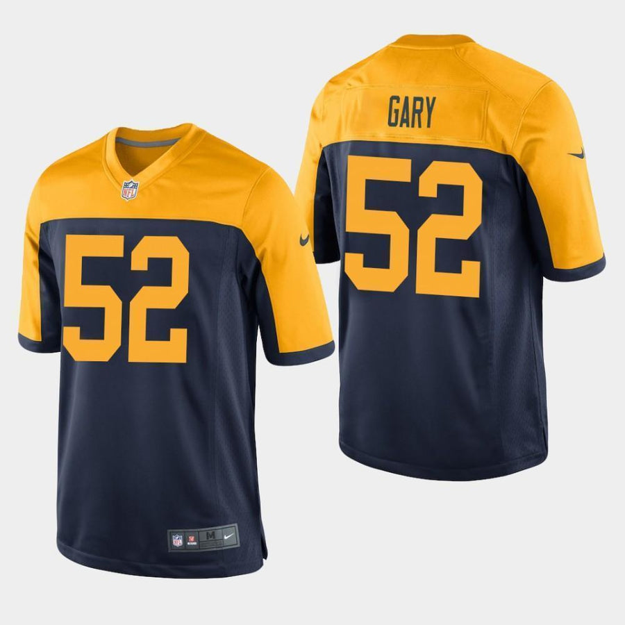 Green Bay Packers #52 Rashan Gary 2019 Draft Game Jersey - Navy