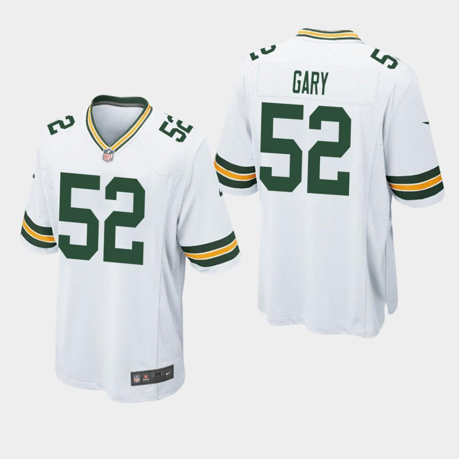 Green Bay Packers #52 Rashan Gary 2019 Draft Game Jersey - White