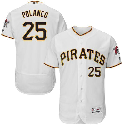 Gregory Polanco Pittsburgh Pirates Baseball Player Jersey