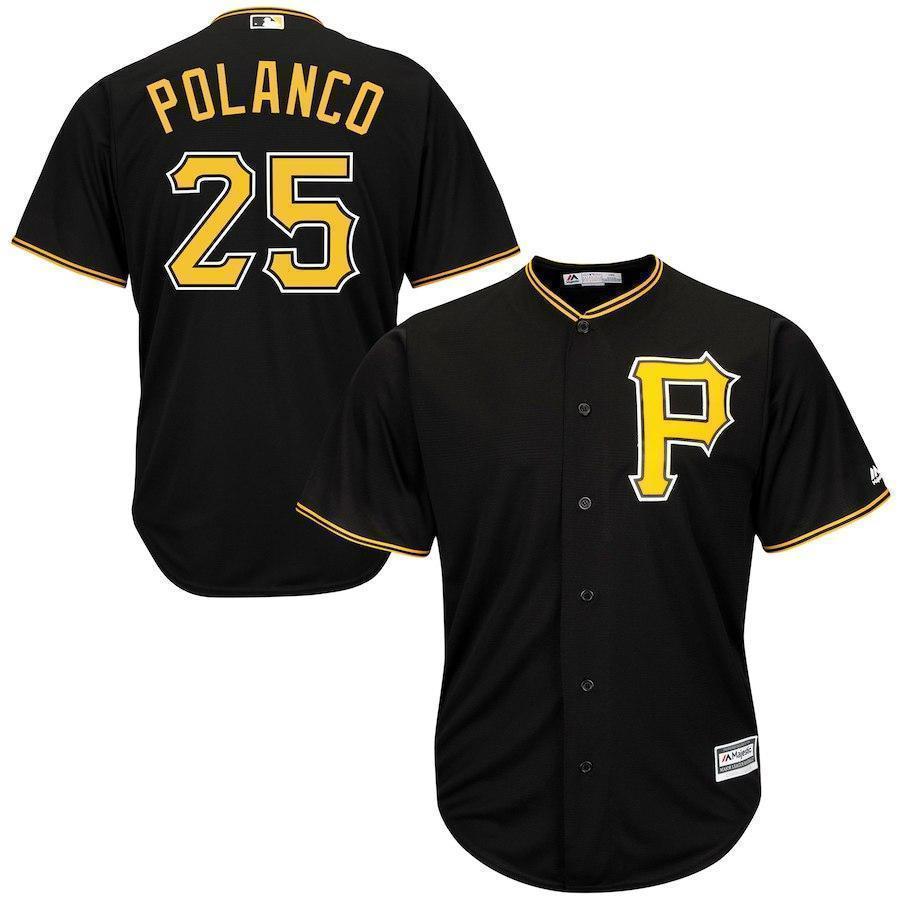 Gregory Polanco Pittsburgh Pirates Baseball Player Jersey