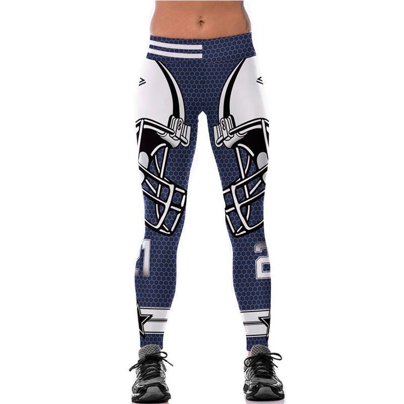 Women's Dallas Cowboys 3D Print Leggings