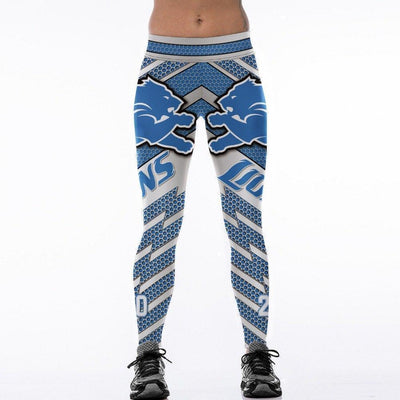 Women's Detroit Lions 3D Print Leggings