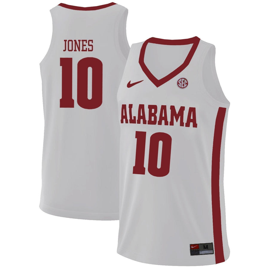 Herbert Jones Alabama Crimson Tide Basketball Jersey - White