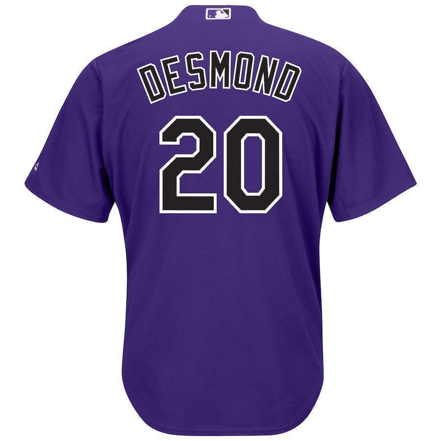 Ian Desmond Colorado Rockies Baseball Player Jersey
