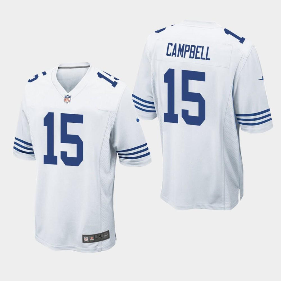 Indianapolis Colts #15 Parris Campbell 2019 Draft Game Jersey - White