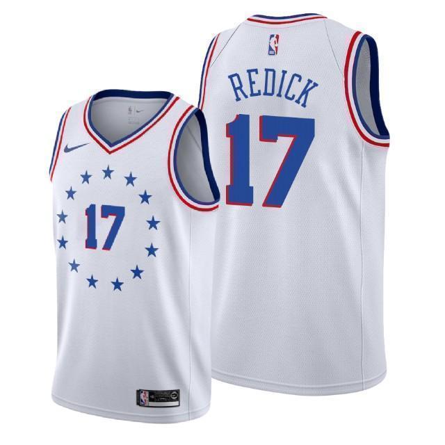 Philadelphia 76ers #17 J.J. Redick 2018/19 Earned Edition Swingman Jersey