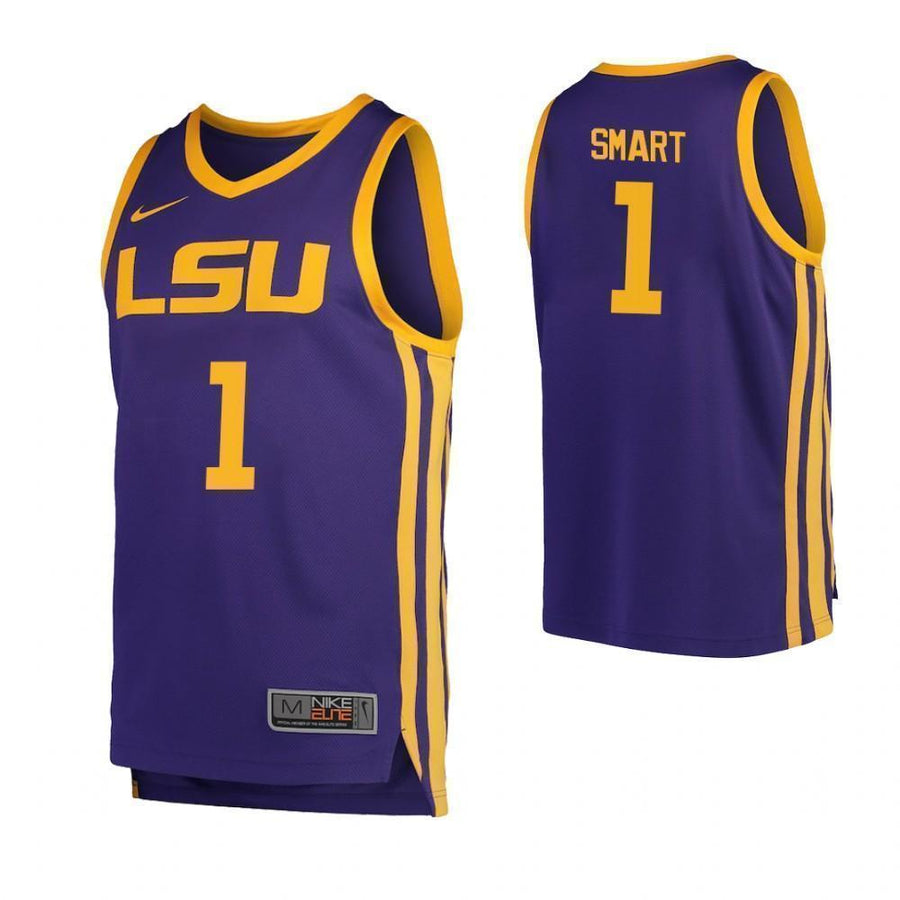Ja'vonte Smart LSU Tigers Basketball Jersey - Purple
