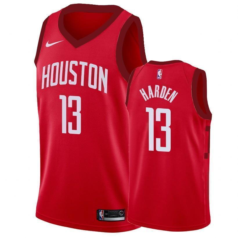 Houston Rockets #13 James Harden 2018/19 Earned Edition Swingman Jersey