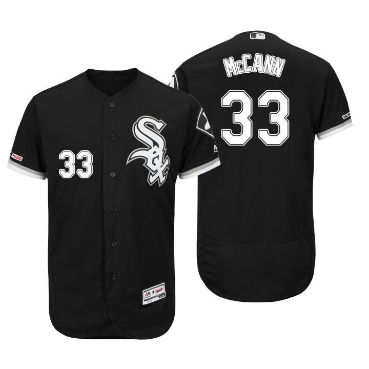 James McCann Chicago White Sox 150th Anniversary Baseball Jersey - Black