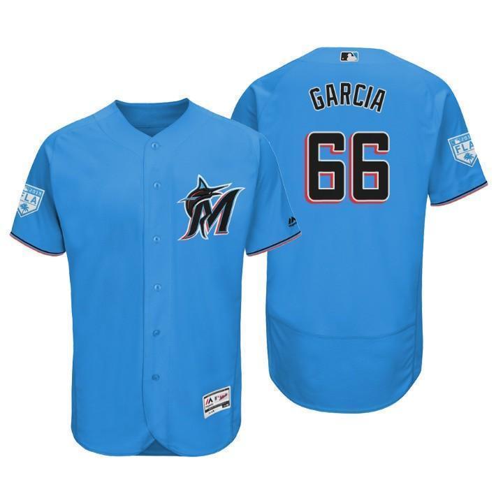 Jarlin Garcia Miami Marlins 2019 Spring Training Baseball Player Jersey