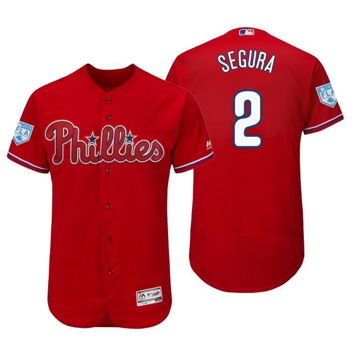 Jean Segura Philadelphia Phillies 2019 Spring Training Baseball Player Jersey