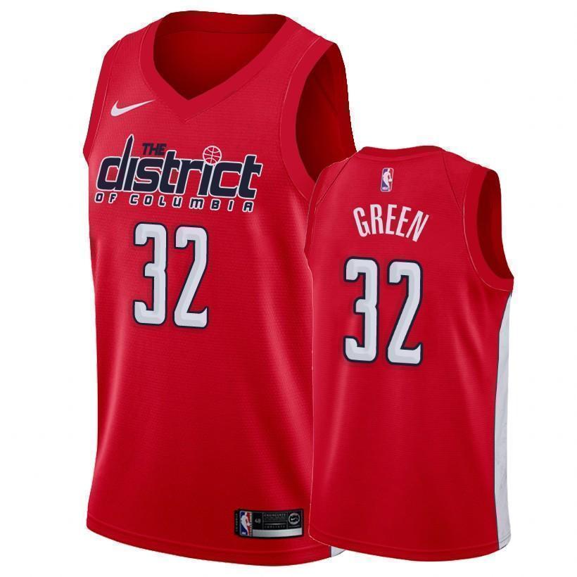 Washington Wizards #32 Jeff Green 2018/19 Earned Edition Swingman Jersey