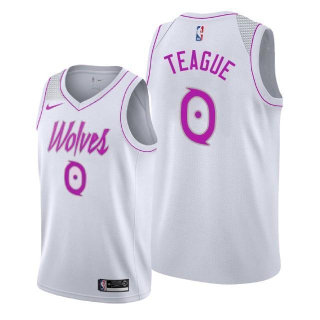 Minnesota Timberwolves #0 Jeff Teague 2018/19 Earned Edition Swingman Jersey